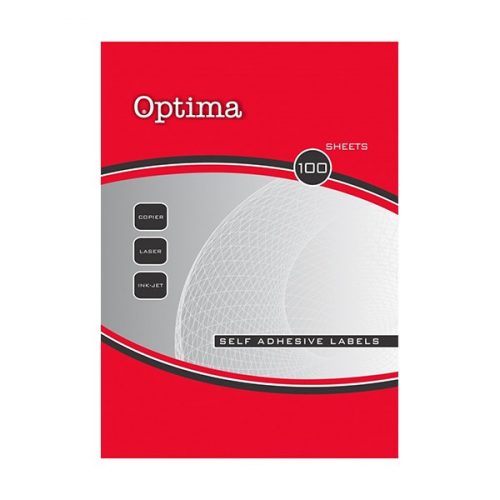 Etikett OPTIMA 32091 70x41mm 2100 címke/doboz 100 ív/doboz