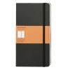 Notesz MOLESKINE QP060 "L" vonalas kemény fedeles fekete