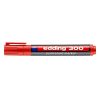 Alkoholos marker EDDING 300 kerek piros