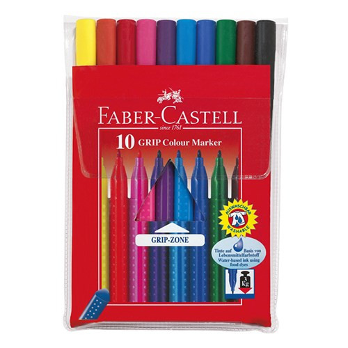 Filctoll FABER-CASTELL Grip 10db-os készlet