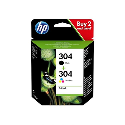 Festékpatron HP 3JB05AE (304) Multipack