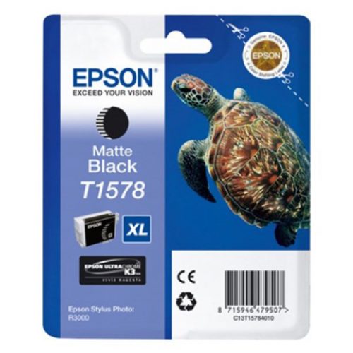 Festékpatron EPSON T1578 matt fekete 26ml