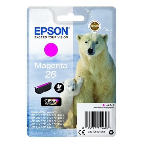 Festékpatron EPSON T2613 vörös 4,5ml