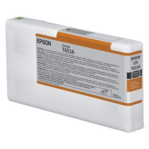 Festékpatron EPSON T653A narancs 200ml