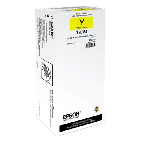 Festékpatron EPSON T8784 sárga 50K