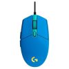 Egér vezetékes LOGITECH G102 LightSync USB 6 gombos 8000 DPI kék