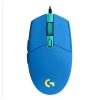 Egér vezetékes LOGITECH G203 LightSync USB 6 gombos 8000 DPI kék