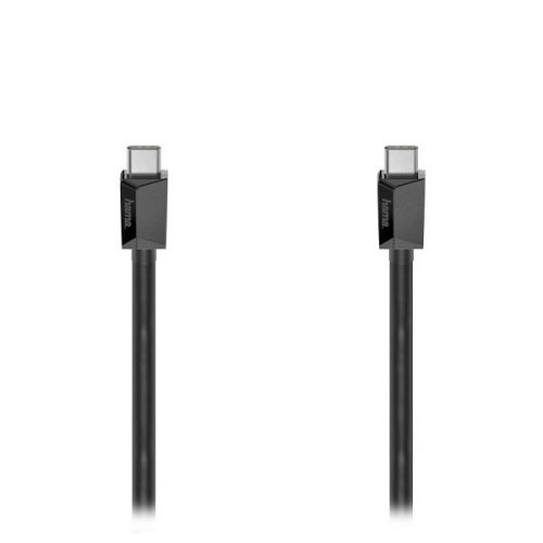 Adatkábel HAMA USB-C 0,75m fekete