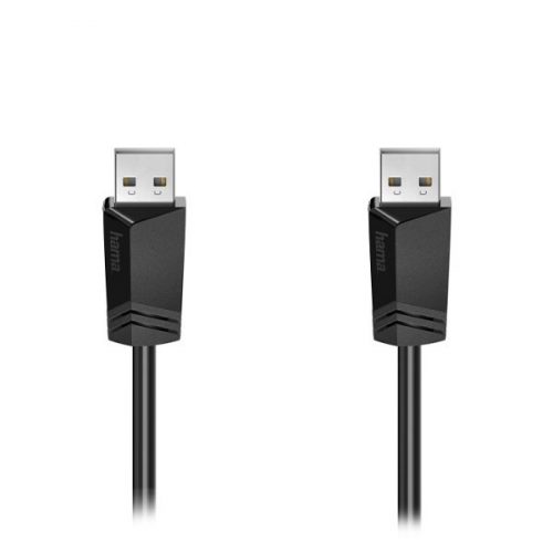 Kábel HAMA USB-A dugó 1,5m fekete