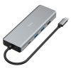 Elosztó HUB HAMA USB 3.1 + 4xUSB 3.1/2xHDMI/LAN/USB-C + tápegység