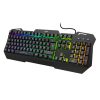 Billentyűzet vezetékes HAMA uRage Exodus 450METAL RGB fekete