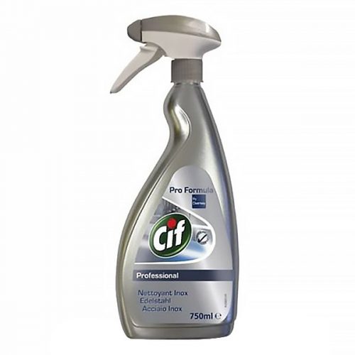 Rozsdamentes acél- és üvegtisztító CIF 750ml