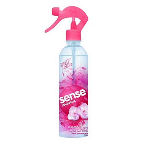 Légfrissítő és textil illatosító WELL DONE Sense Magnolia 350 ml