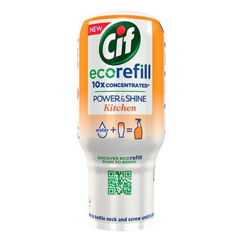 Zsíroldó konyhai utántöltő CIF Ecorefill Power & Shine 70ml