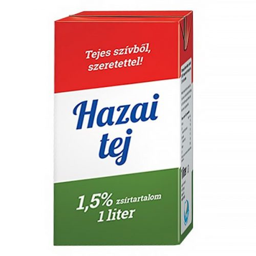 - Tej HAZAI UHT 1,5% 1L