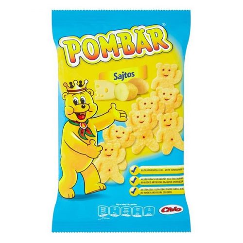 POM-BÄR Burgonyachips CHIO POM BÄR sajtos 50g