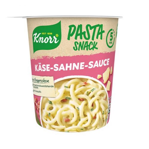 Instant tészta KNORR Snack Sajtos-tejszínes szósz 71g