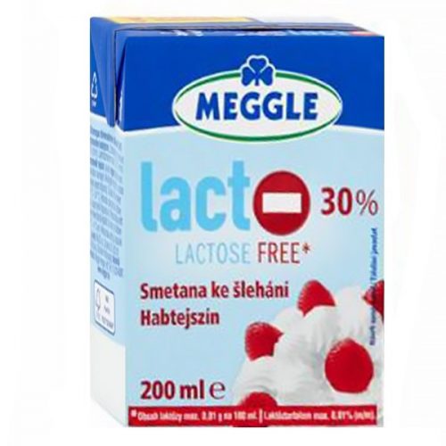 Habtejszín MEGGLE Laktózmentes UHT 30% 200ml