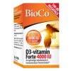 Vitamin BIOCO D3-vitamin Forte 100 darab