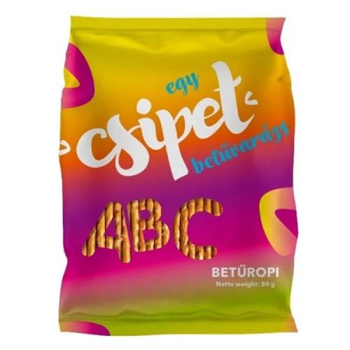 Sóspálcika CSIPET betűropi 80g