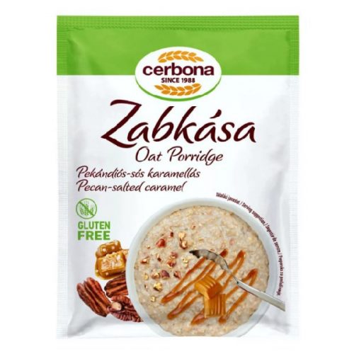 Zabkása CERBONA Gluténmentes pekándiós-sós karamellás 50g