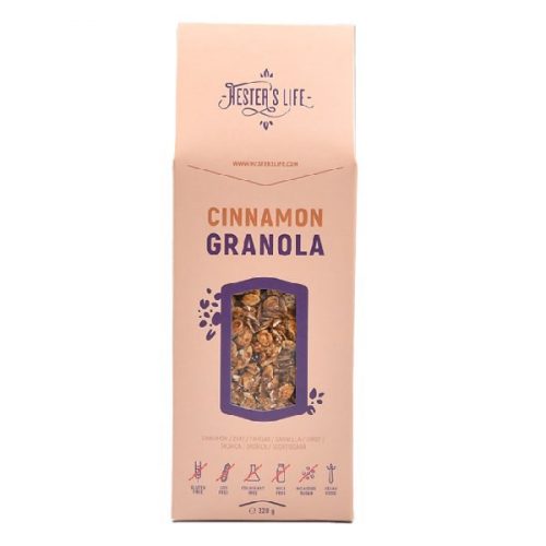 Granola HESTER’S Cinnamon fahéjas 320g