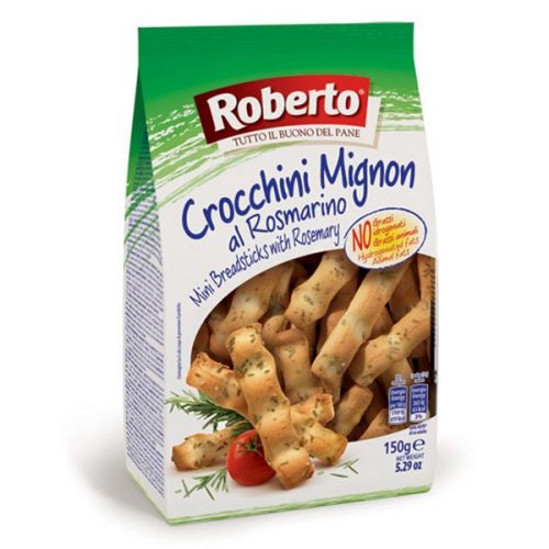 Kenyérrudacska ROBERTO mini crocchini rozmaringos 150 g