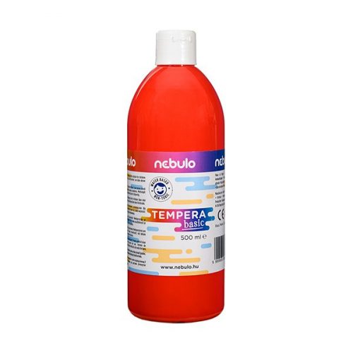 Tempera NEBULO 500 ml piros