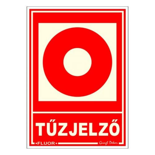 GUNGL DEKOR Piktogram Kézi tűzjelző (FLUOR.)