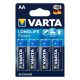 Elem ceruza VARTA Longlife Power AA 4-es