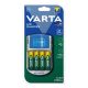 Akkumulátor töltő VARTA LCD-s + AA 4x2600 mAh + 12 V USB