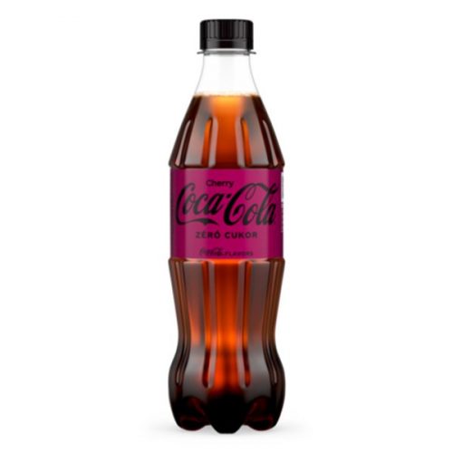 Üdítőital szénsavas COCA-COLA Cherry Zero 0,5L DRS