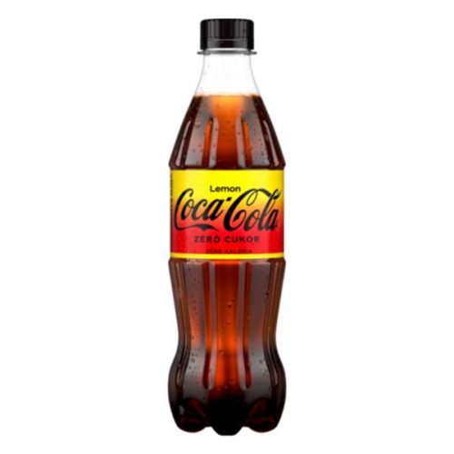 Üdítőital szénsavas COCA-COLA Zero Citrom 0,5L DRS