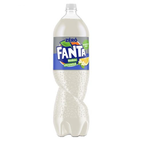 Üdítőital szénsavas FANTA Bodza-Citrom Zero 1,75L DRS