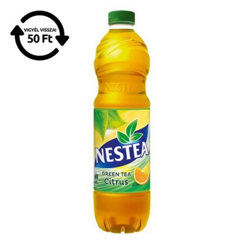 Üdítőital szénsavmentes NESTEA Zöld tea Citrom 1,5L DRS