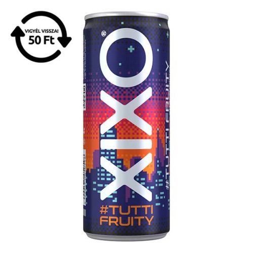 Üdítőital szénsavas XIXO Tutti Fruity 0,25L DRS