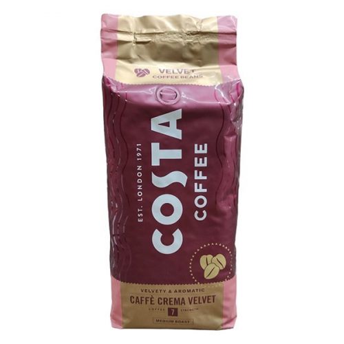 Kávé szemes COSTA COFFEE Café Crema Velvet 1kg