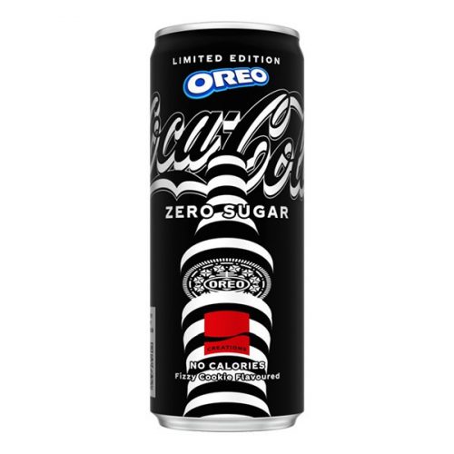 Üdítőital szénsavas COCA-COLA OREO Zero dobozos 0,25L DRS